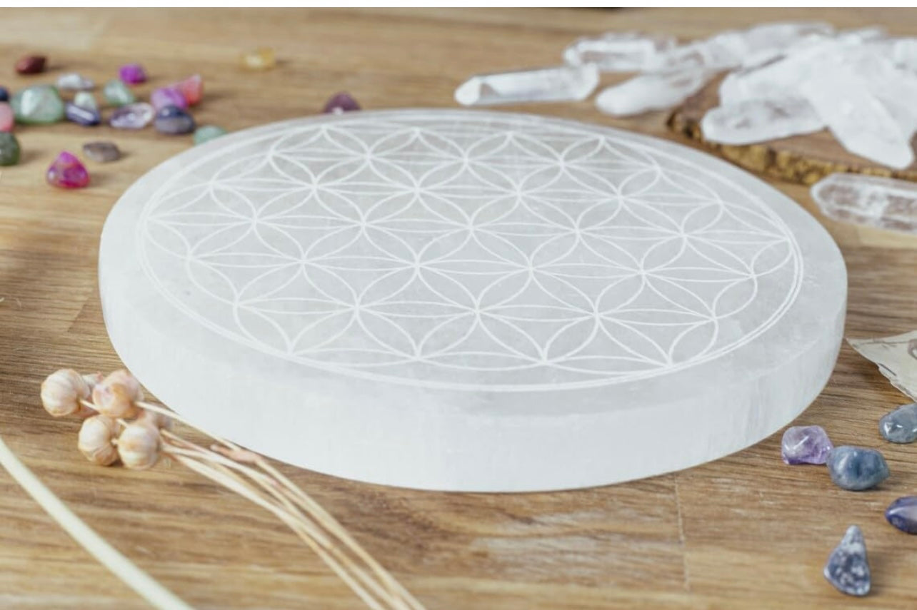 SELENITE CHARGING PLATE