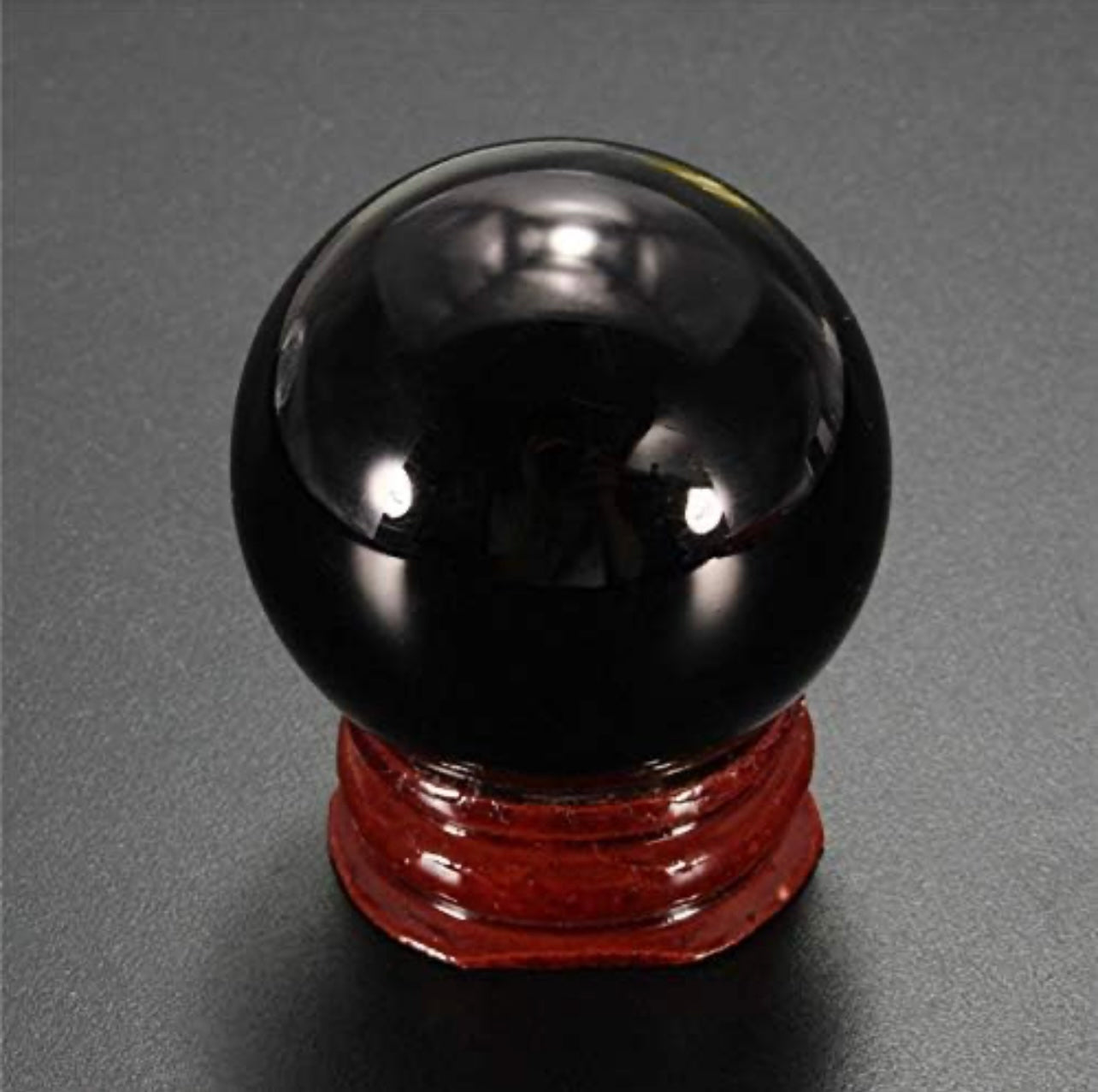 BLACK OBSIDIAN SPHERE