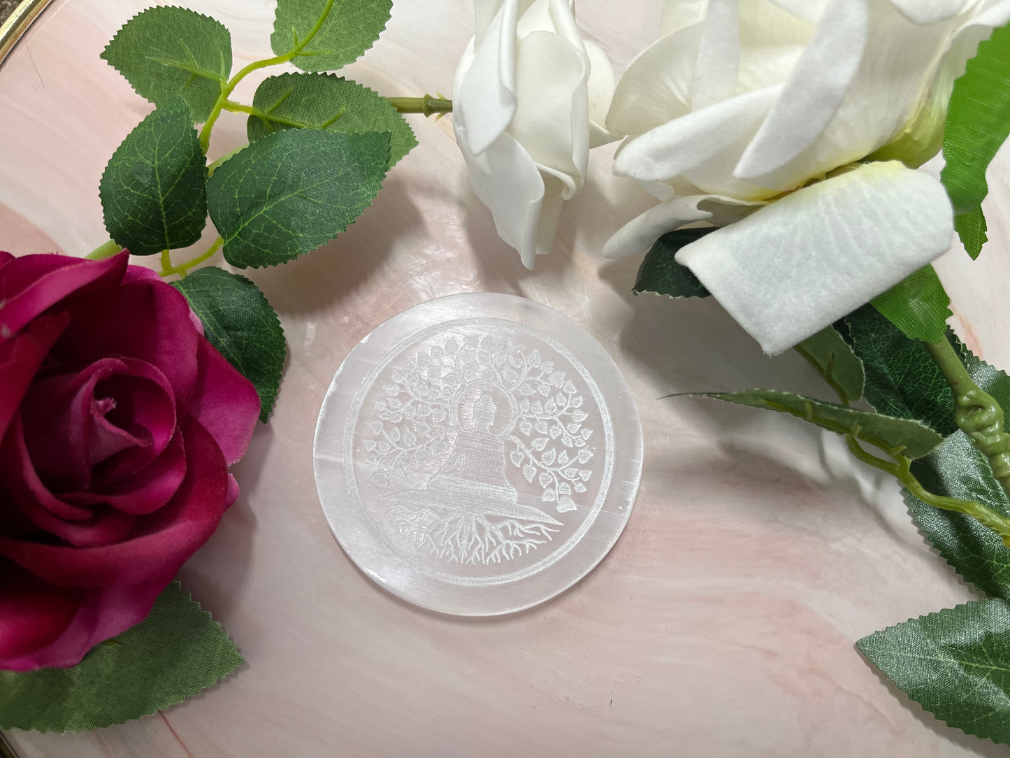 SELENITE CHARGING PLATE