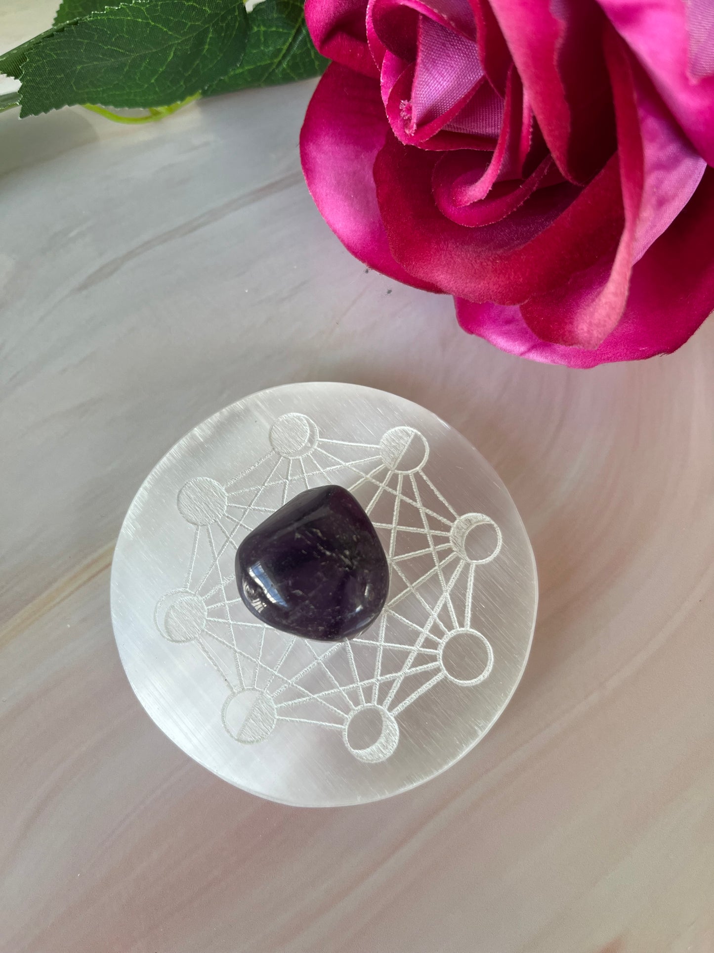 SELENITE CHARGING PLATE