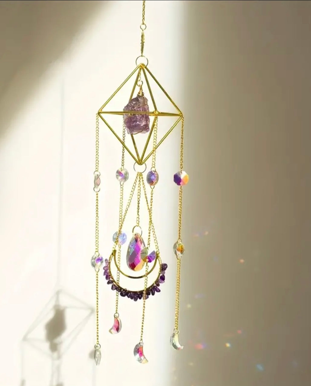AMETHYST SUNCATCHER