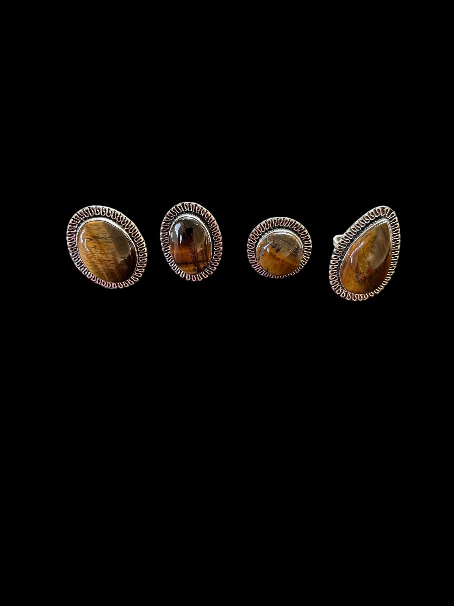 TIGER EYE RINGS