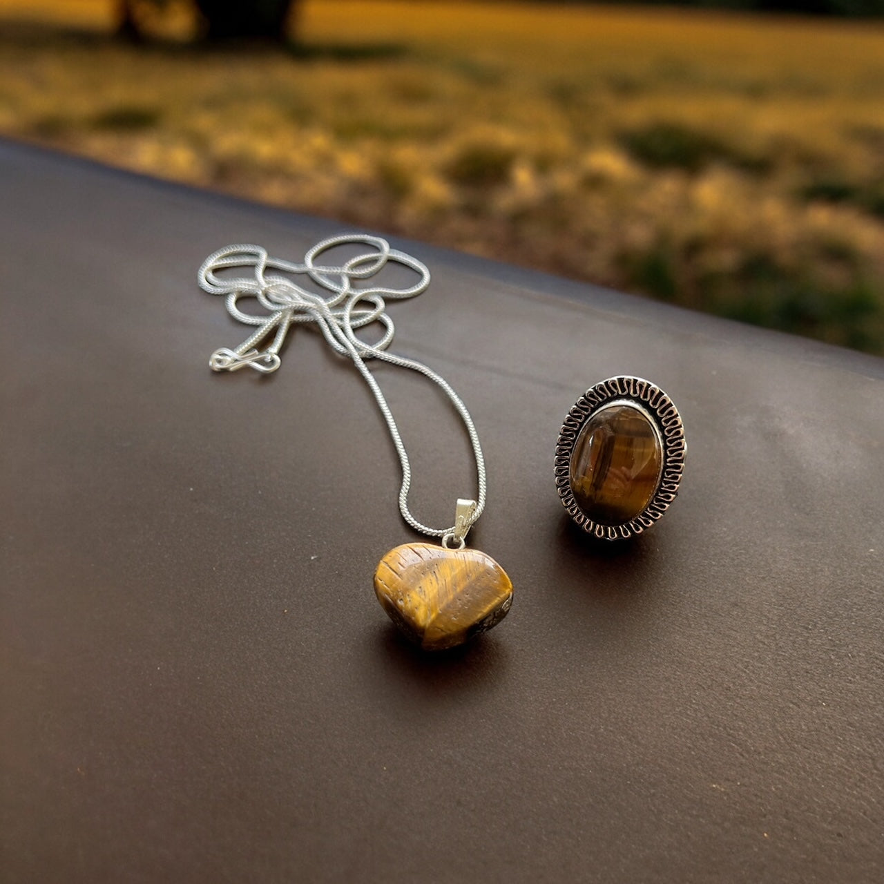 TIGER EYE RINGS
