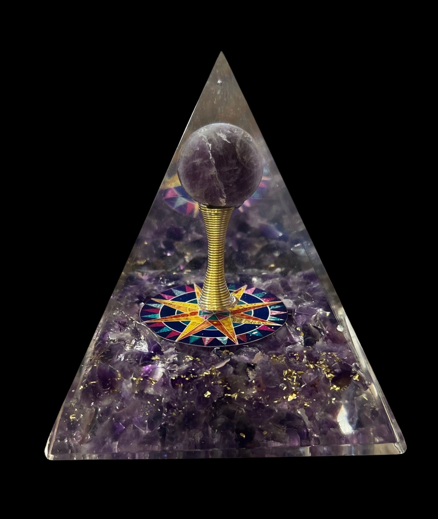AMETHYST PYRAMID