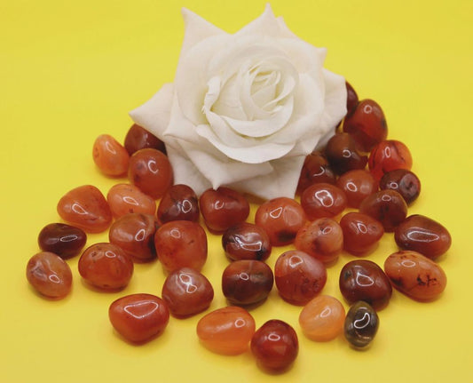 CARNELIAN TUMBLE STONE