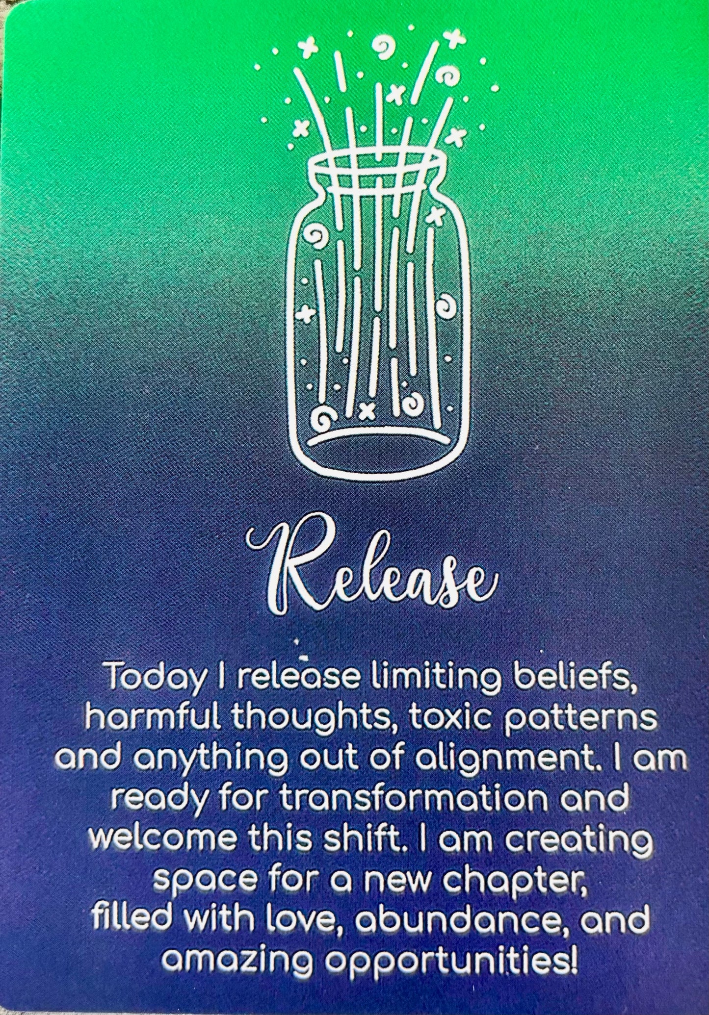 MOTIVATIONAL AFFIRMATIONS CARD SET