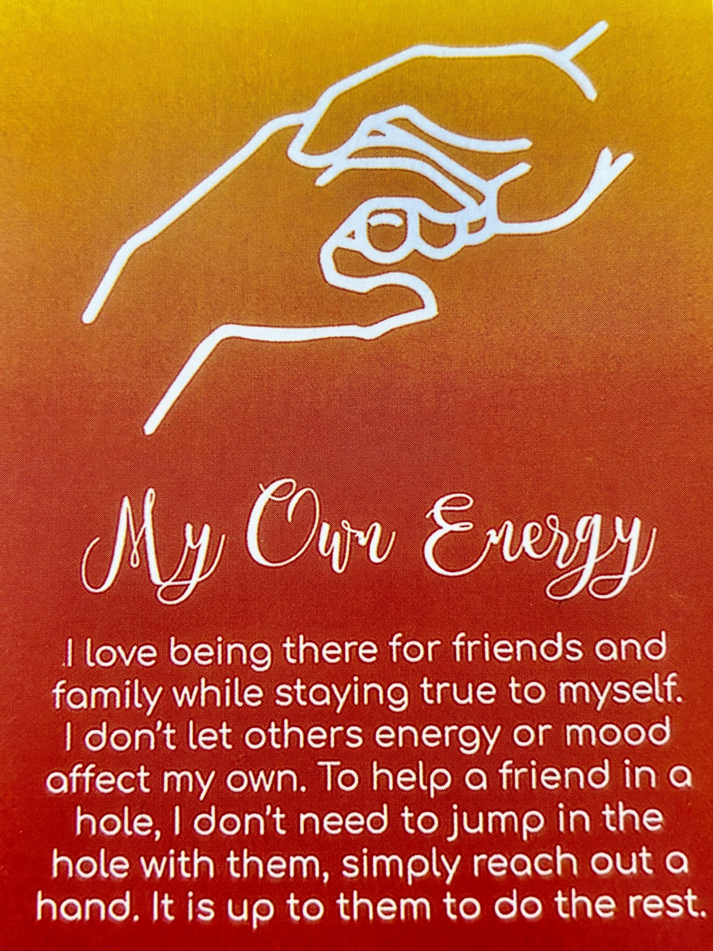 MOTIVATIONAL AFFIRMATIONS CARD SET