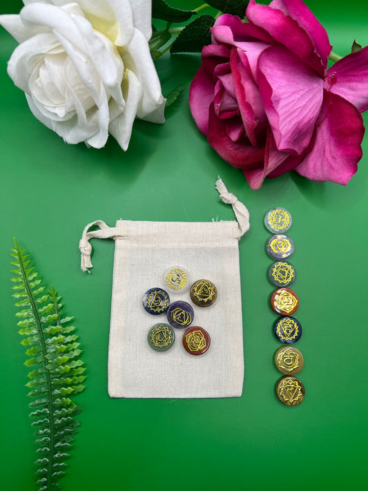 SEVEN CHAKRA STONE SET