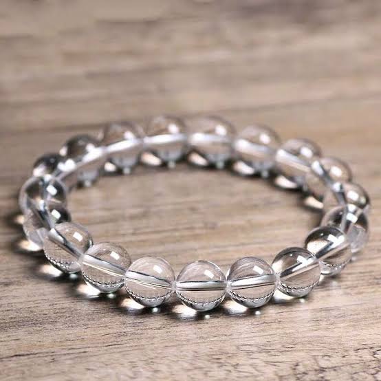 CLEAR QUARTZ BRACELET