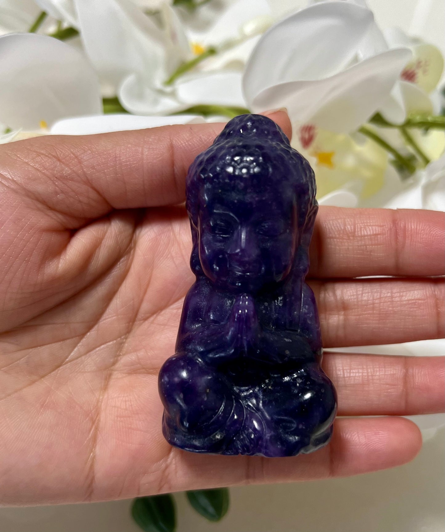 LEPIDOLITE BUDDHA