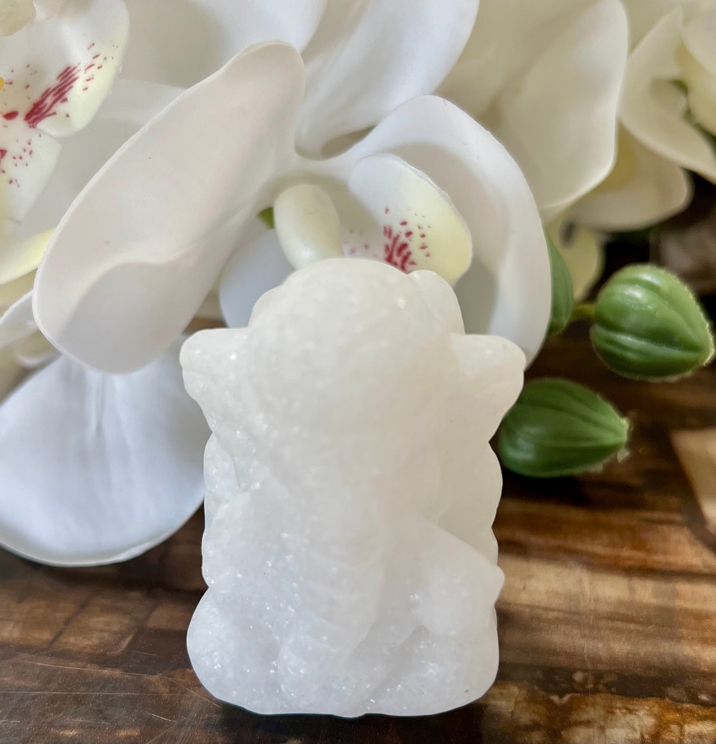 WHITE JADE GANESHA