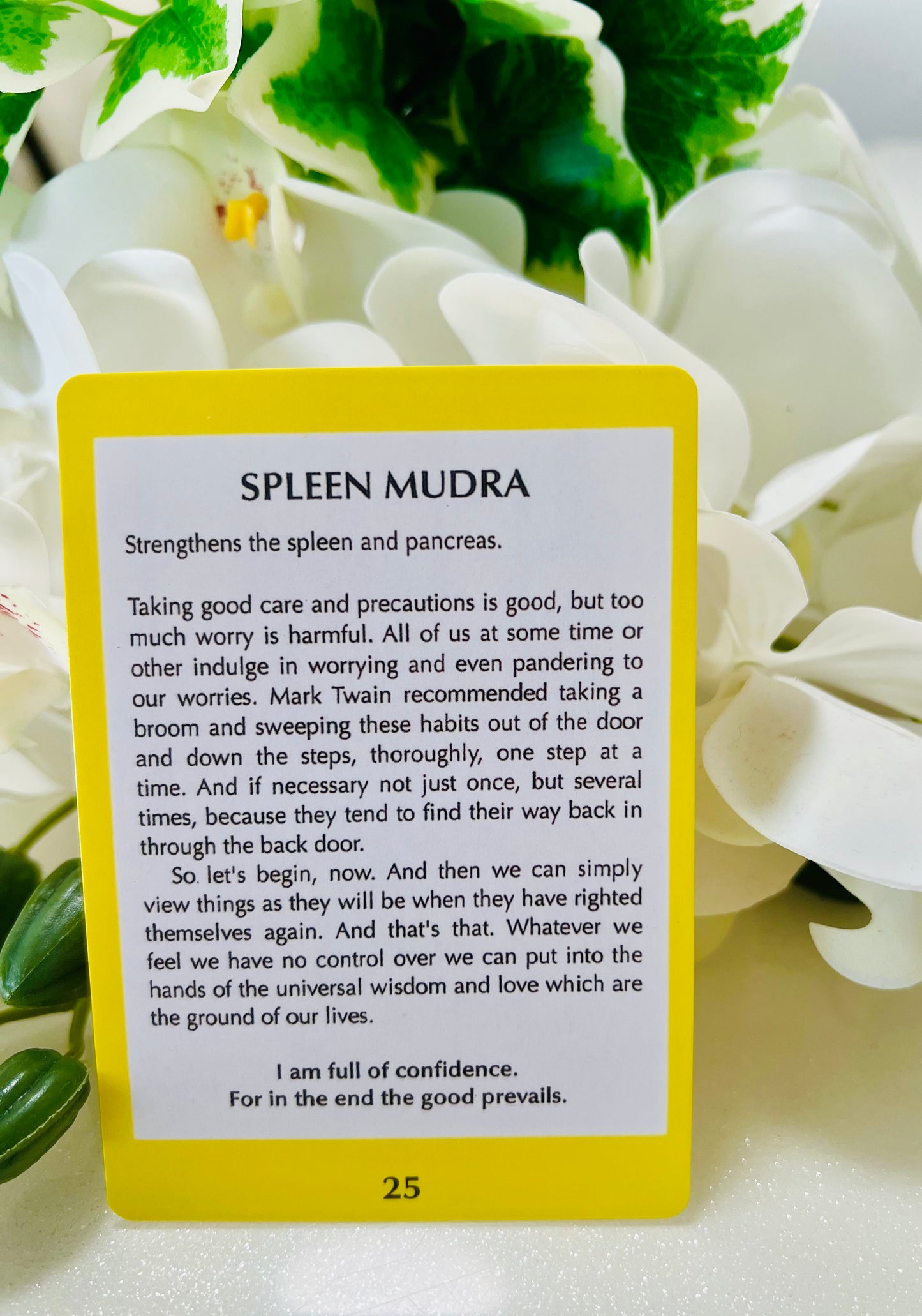 MUDRAS CARD