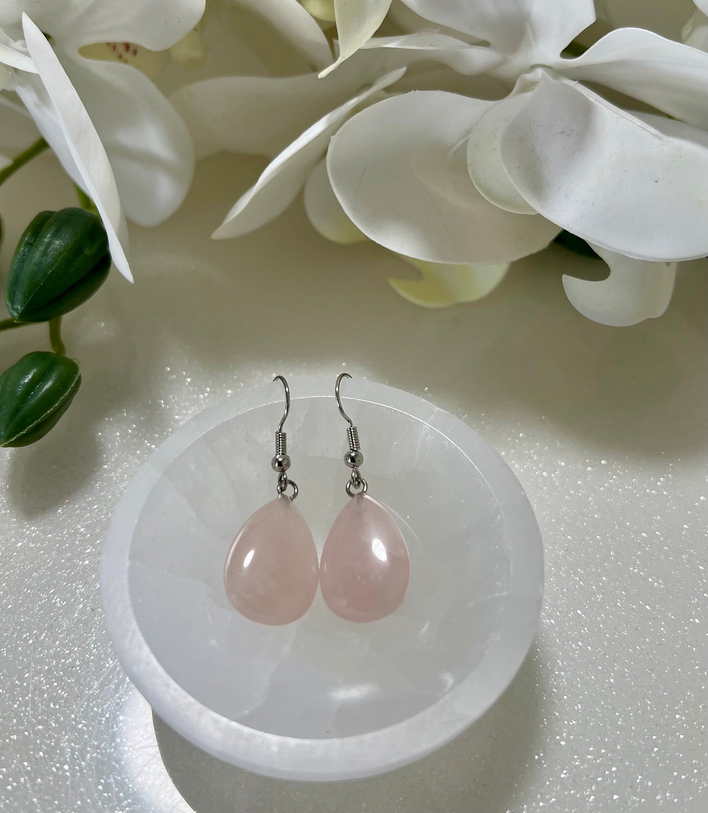 ROSE QUARTZ EARRINGS