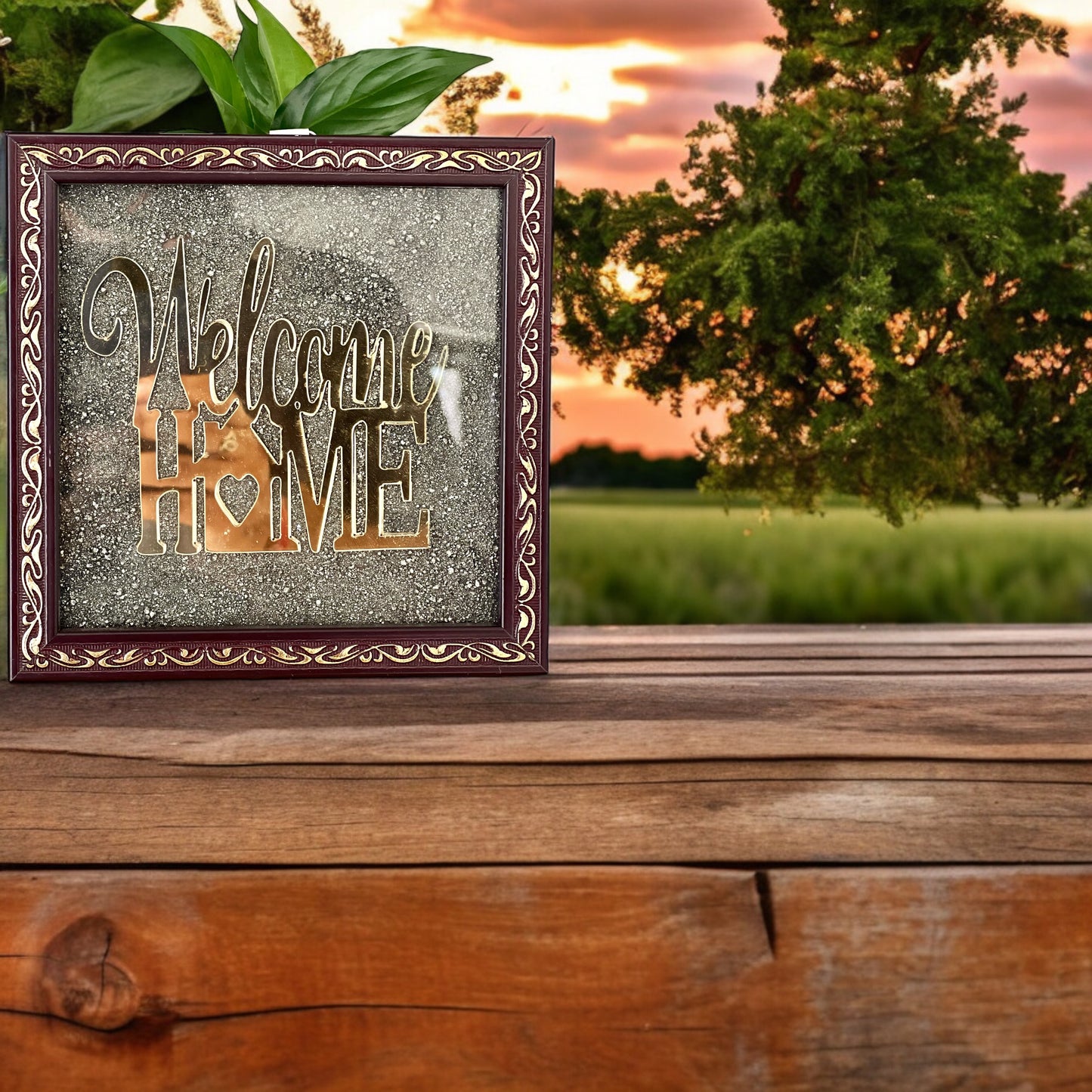 PYRITE WELCOME FRAME