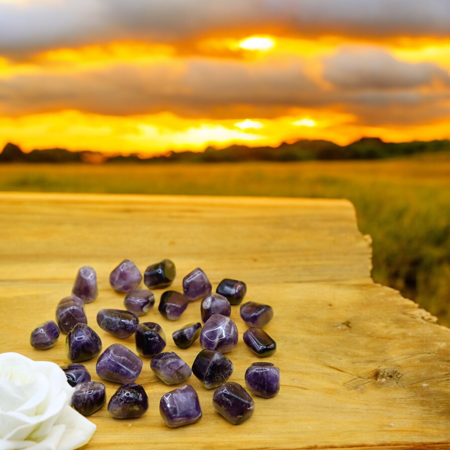 AMETHYST TUMBLE STONE