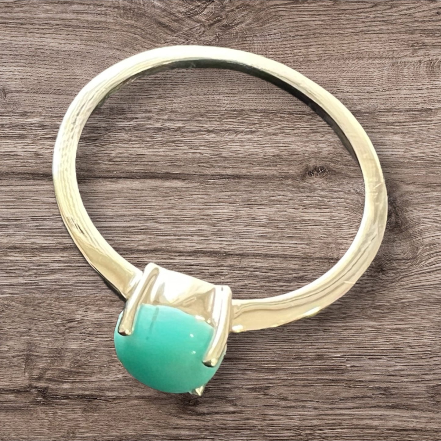STERLING SILVER TURQUOISE RING