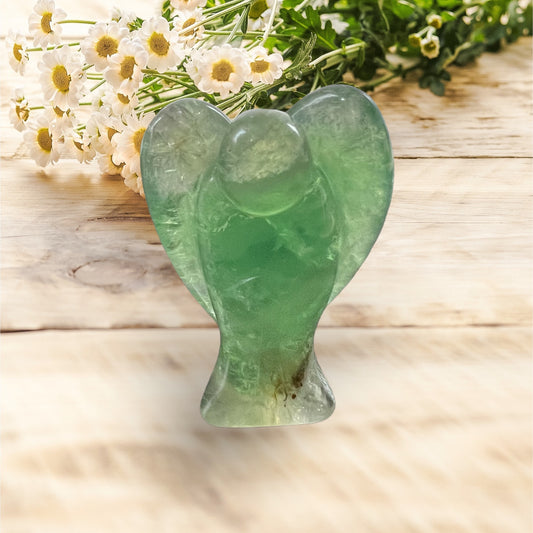 RAINBOW FLUORITE ANGEL
