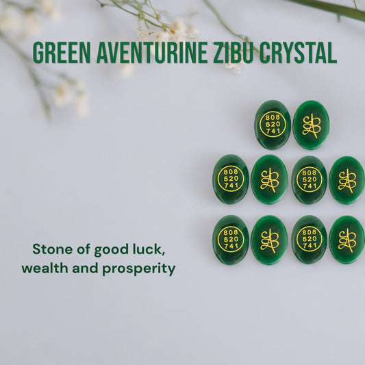 GREEN AVENTURINE ZIBU CRYSTAL