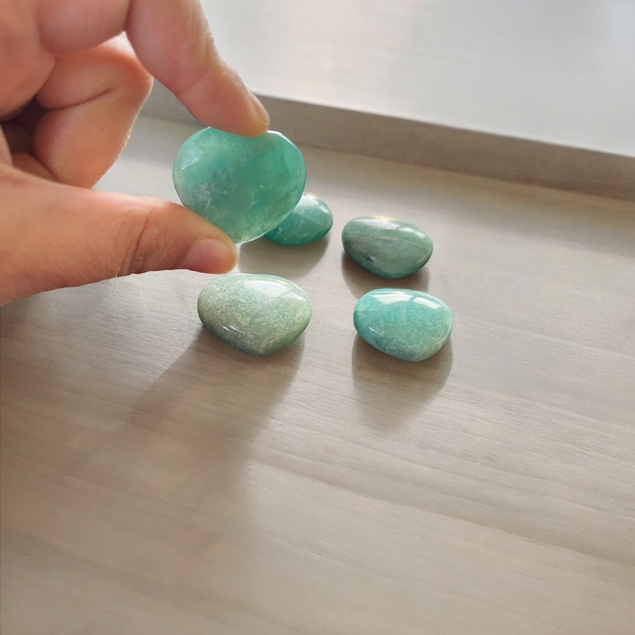 AMAZONITE HEART