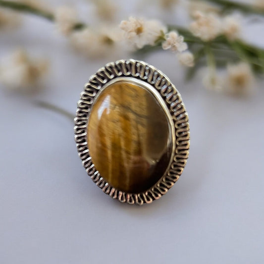 TIGER EYE RINGS