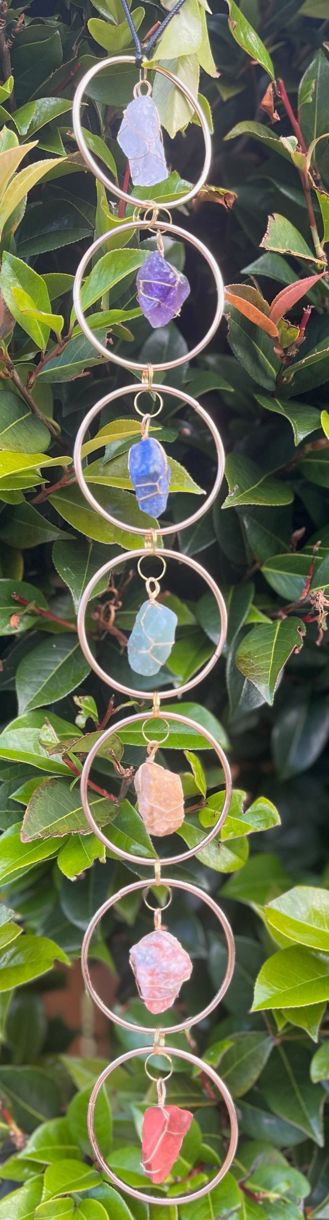SEVEN CHAKRA CRYSTAL HANGER