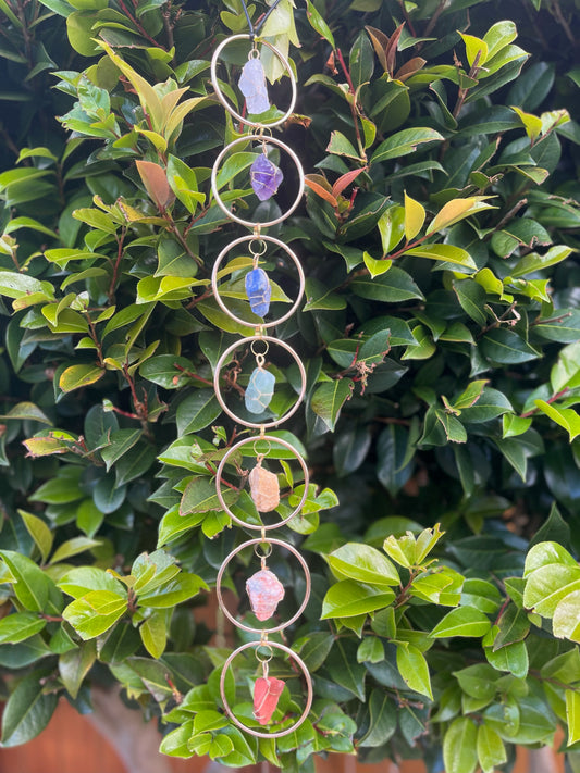 SEVEN CHAKRA CRYSTAL HANGER